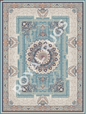 Persian, Kashan Area Rugs 1200 Reeds High Quality Carpet #5514A