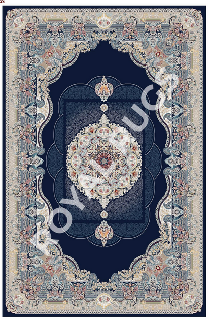 Persian, Kashan Area Rugs 1200 Reeds High Quality Carpet #5518