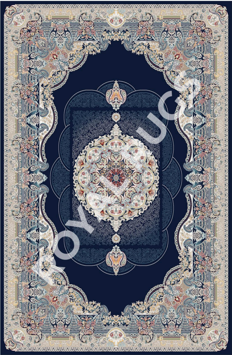 Persian, Kashan Area Rugs 1200 Reeds High Quality Carpet #5518