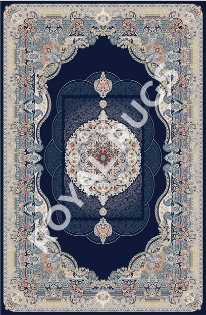 Persian, Kashan Area Rugs 1200 Reeds High Quality Carpet #5518