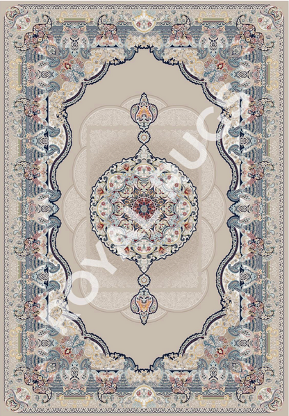 Persian, Kashan Area Rugs 1200 Reeds High Quality Carpet #5518