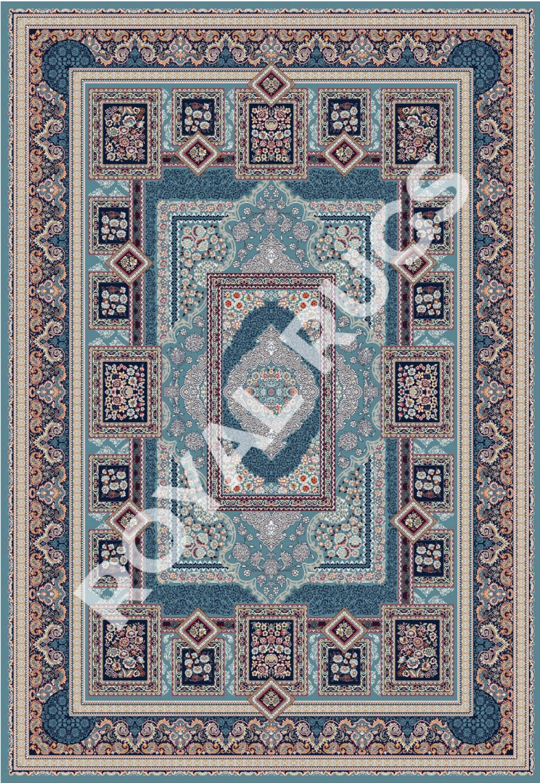 Persian, Kashan Area Rugs 1200 Reeds High Quality Carpe #5511A