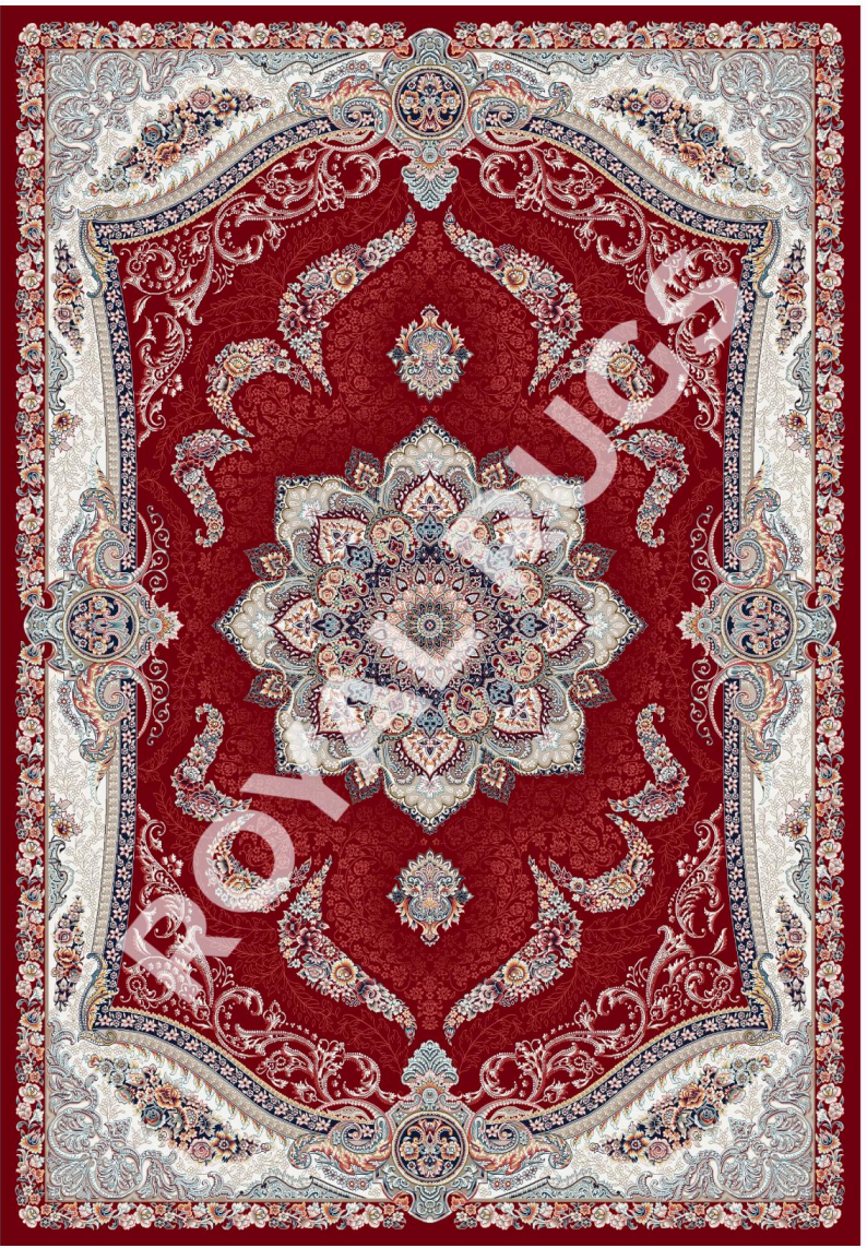 Persian, Kashan Area Rugs 1200 Reeds High Quality Carpet #5507