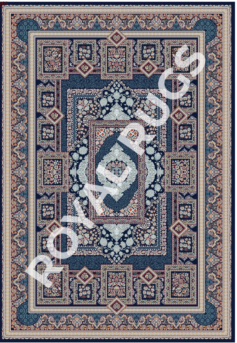 Persian, Kashan Area Rugs 1200 Reeds High Quality Carpe #5511A